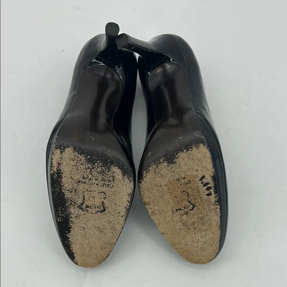 Stuart Weitzman Black Patent Leather High Heel Pumps - Picture 8 of 8